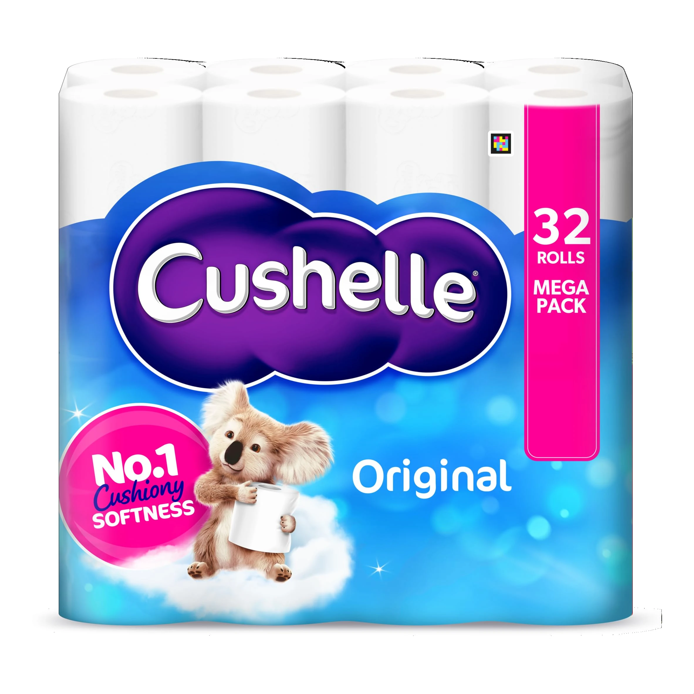 Cushelle Original Toilet Roll 32 Standards Rolls