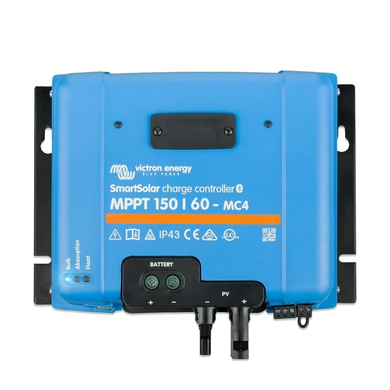 Victron Energy SmartSolar MPPT MC4 150V 60 amp 12/24/36/48-Volt Solar Charge Controller (Bluetooth)