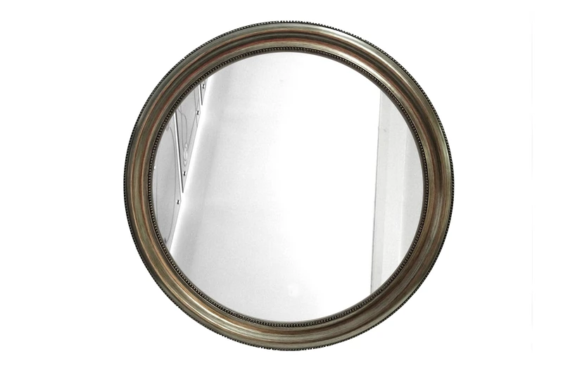 Slate & Rose Hamilton Beaded Round Mirror-Diameter 95cm - Image 1