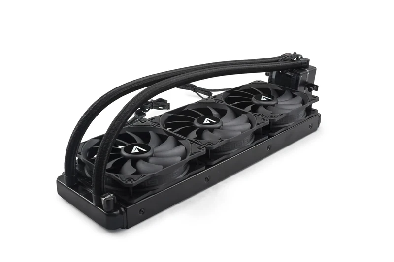 Abysm Atlantico 360 Liquid Cooler Set 360 mm with Temperature Display and RPM Black