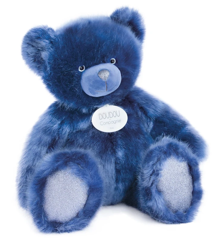 Doudou et Compagnie Ours Collection Plush 60 cm Midnight Blue