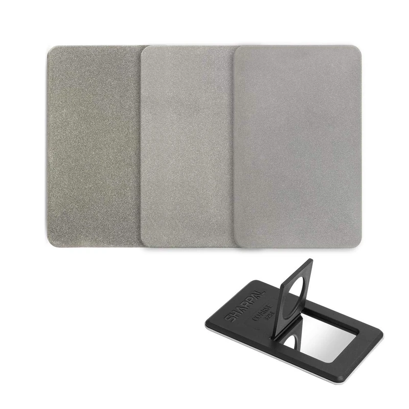SHARPAL Credit Card Diamond Stone Set