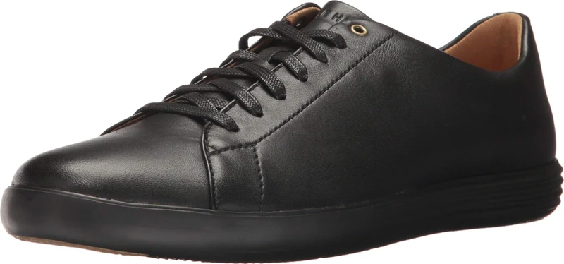 Cole Haan Men's Grand Crosscourt Ii Sneaker, Black Leather/Blk, 7.5 UK