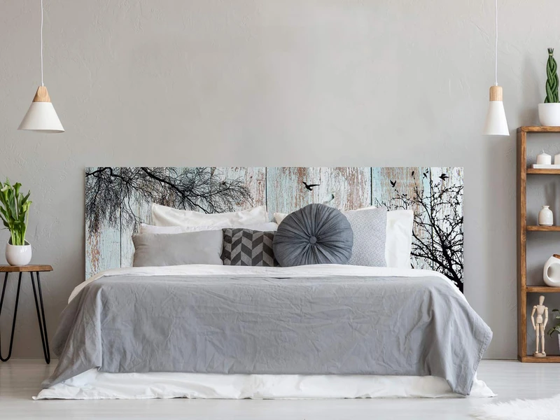 Oedim Headboard Bed PVC Digital Print | Branches 115 x 60 cm | Original and Economical Headboard - Image 1