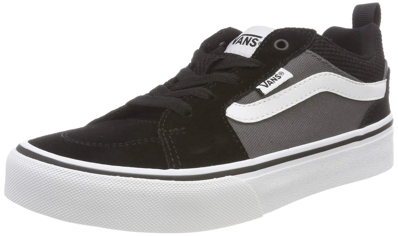 Vans Filmore Suede/canvas, Boys’ Low-Top Sneakers, Black ((Suede/Canvas) Black/Pewter Ug7), 4 UK (36.5 EU)