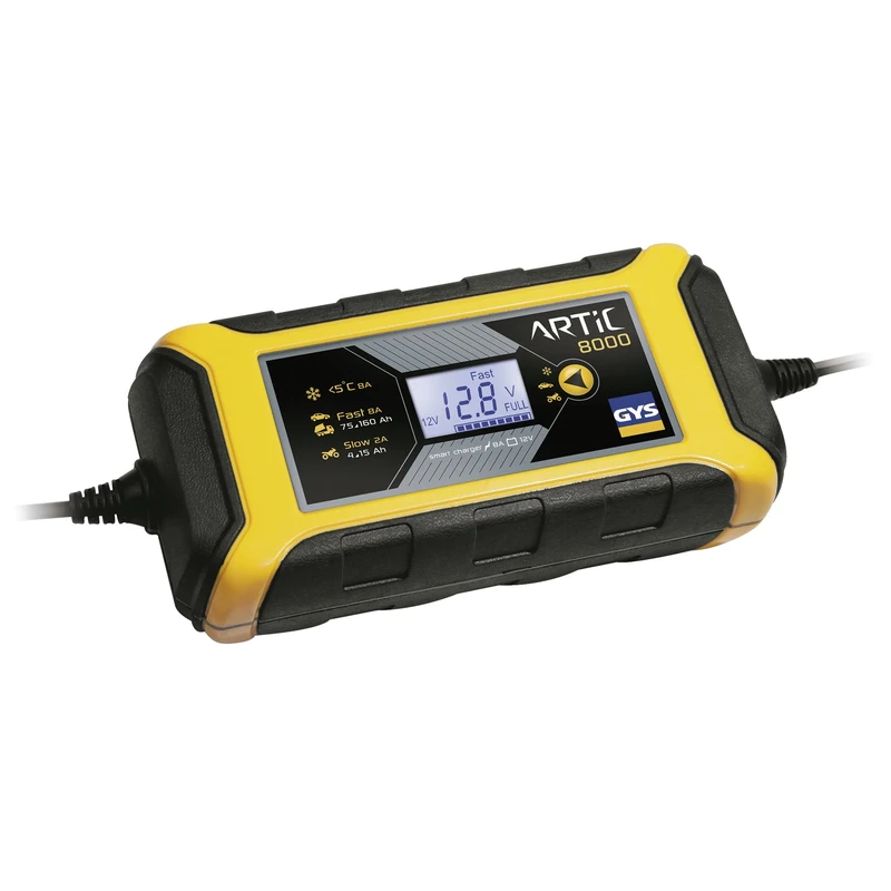 GYS - 029712 ARTIC 8000 - Battery Charger, Black & Yellow
