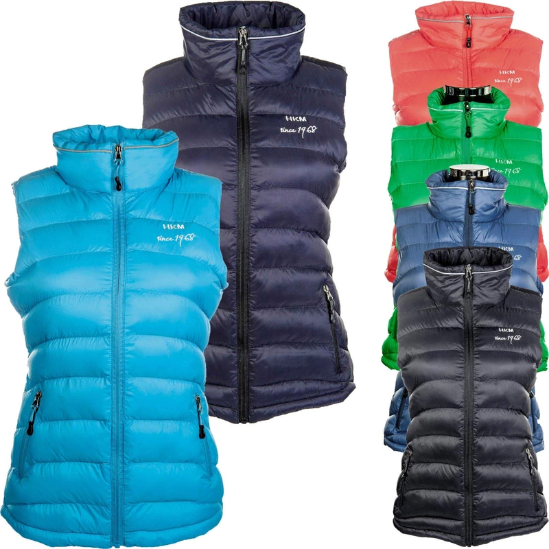 Hkm Extra Light Veste Dunkelblau/Dunkelpink XL