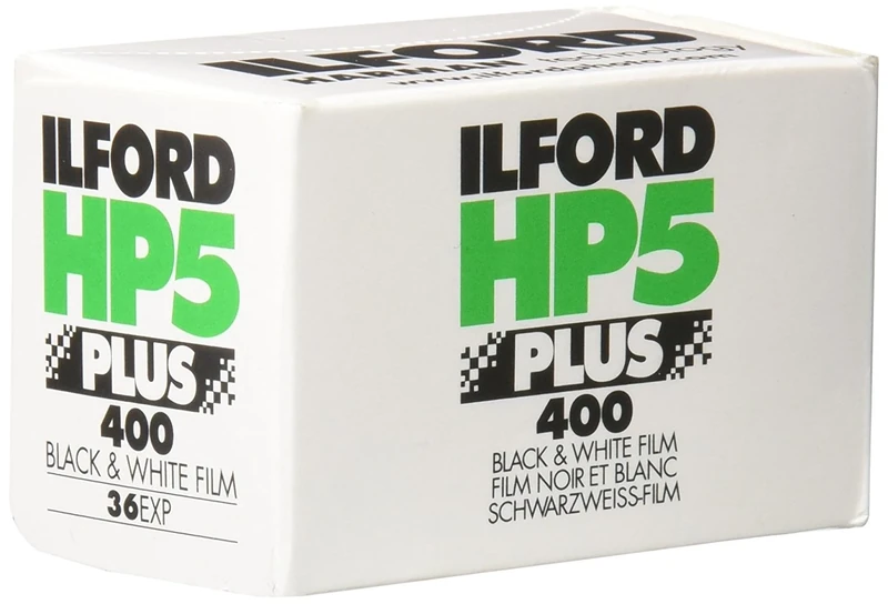 Ilford HP5 Plus Printed Film Black and White, 35mm, ISO 400, 36 Exposes 2 Pack