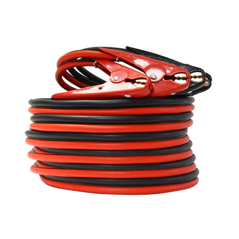 1-Gauge 800A Heavy Duty Jumper Battery Cables 25 Ft Booster Jump Start - 25' Allows you to boost battery from behind a vehicle!