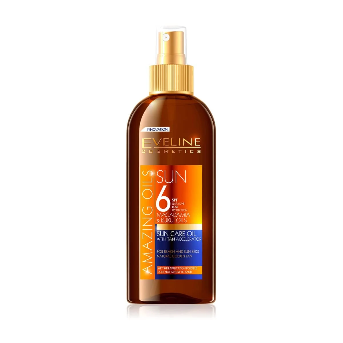Eveline Oil with Tanning Accelerator SPF 6 150ml Sun Bronze