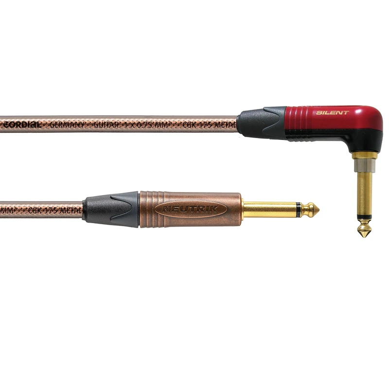 Cordial CSI 3 RP-METAL-SILENT Instrument Cable 3 m - Instrument Cable