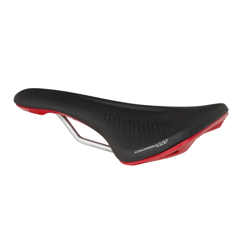Spank Oozy Unisex Adult Bicycle Saddle, Black/Red