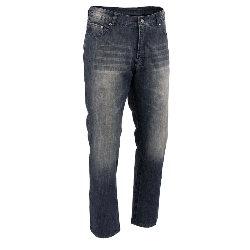 Milwaukee Leather MDM5001 Men's Black Armored Denim Jeans Reinforced with Aramid by Dupont Fibers - 34