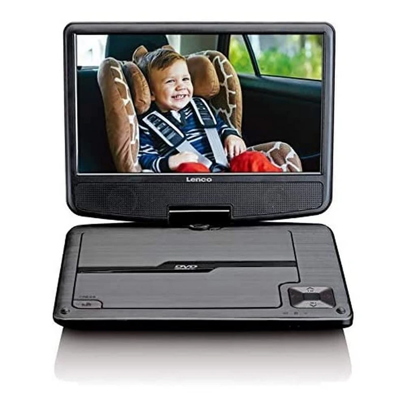 Lenco DVP-901 9 inch Portable DVD Player with USB and Car Adapter