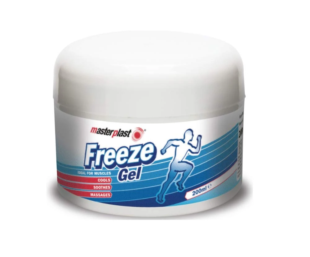Masterplast Freeze Gel, Ready To Use, Muscle Relief & Comfort, 200Ml Pot, Blue