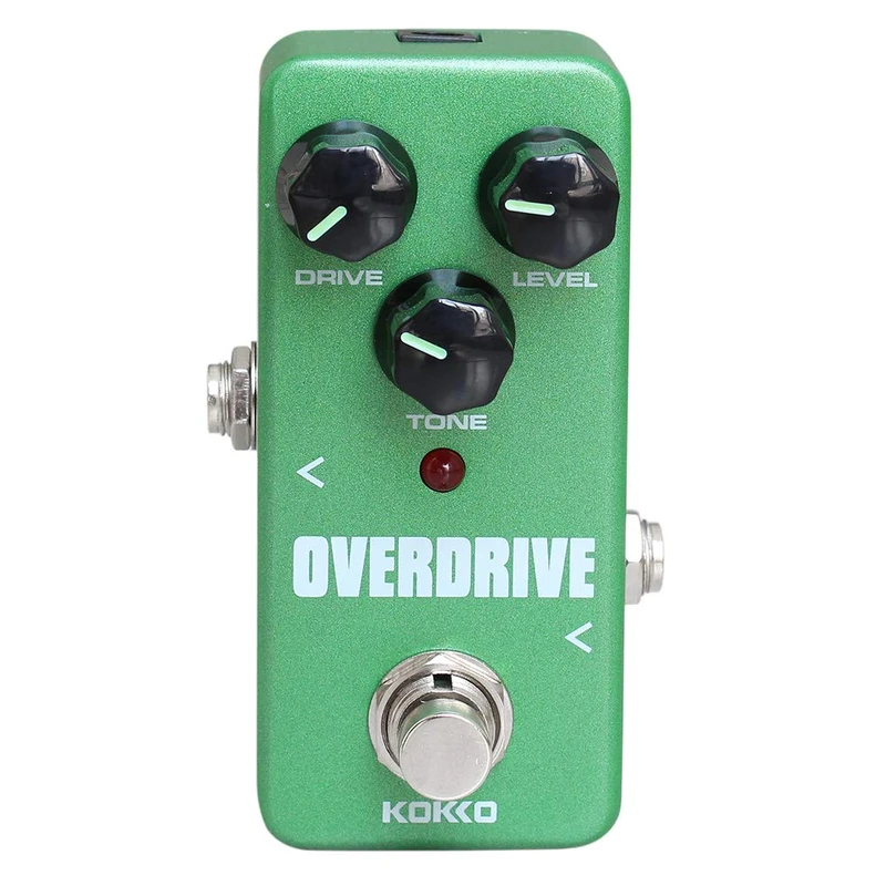 Kokko FOD-3 Overdrive Pedal – Compact Analog Guitar Overdrive Pedal with Warm Sound and True Bypass - Image 1