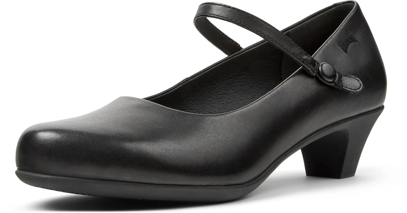 Camper Women's Helena 20202 Mary Jane, Black, 8 UK
