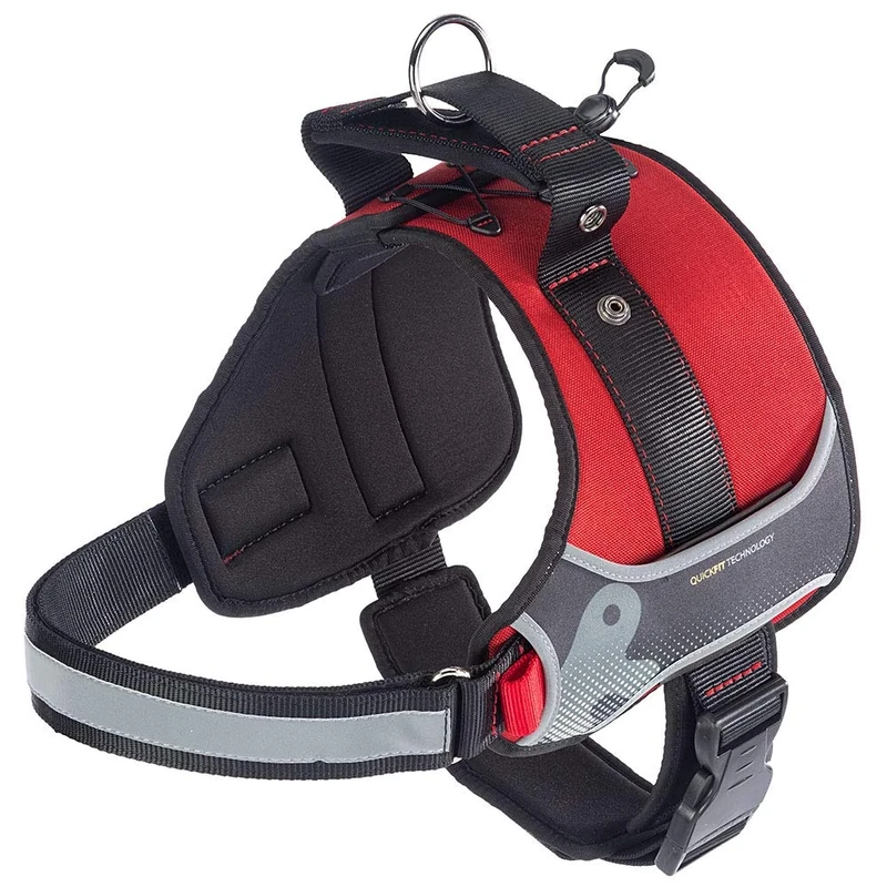 Ferplast Dog Harness Hercules Large, Adjustable, Padded, Resistant, Scratchproof, Visible In The Dark, With Handle