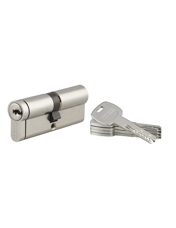 Thirard Transit 2 18780 High Security Cylinder 40 x 40 mm, Nickel-Plated