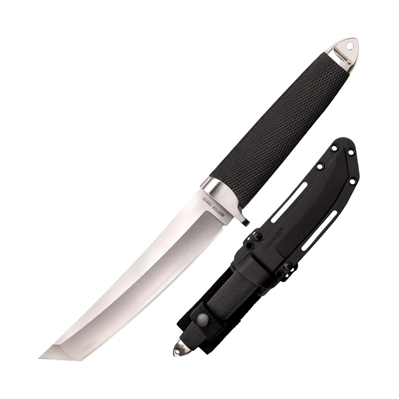Cold Steel San Mai Tanto Series Fixed Blade Knife - Made with Premium San Mai Steel, Master Tanto