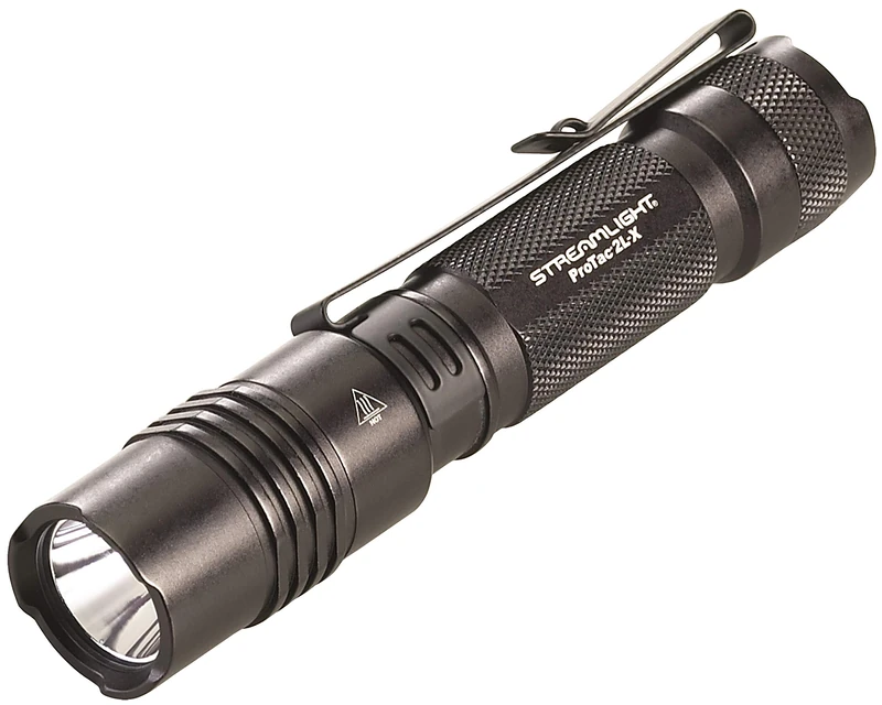 Streamlight 88082 ProTac 2L-X USB 500-Lumen Multi-Fuel EDC High Performance Tactical Flashlight, Includes Rechargeable USB Battery, USB Cable, Holster, Clip, Black, Retail Clear Packaging