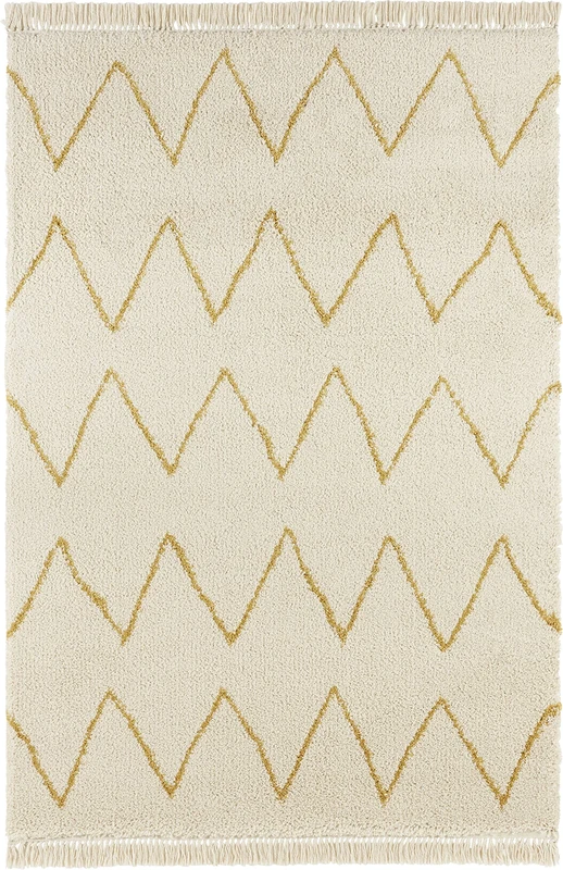 Mint Rugs Rug, Polypropylene, cream gold, 80 x 200 cm