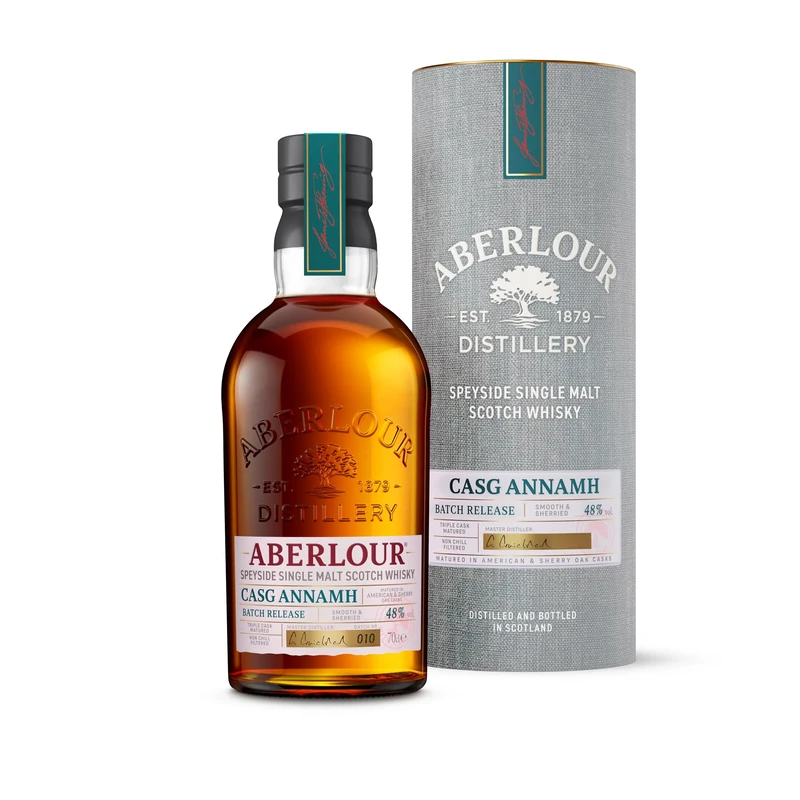 Aberlour Casg Annamh Single Malt Scotch Whisky, 70cl with Gift Box