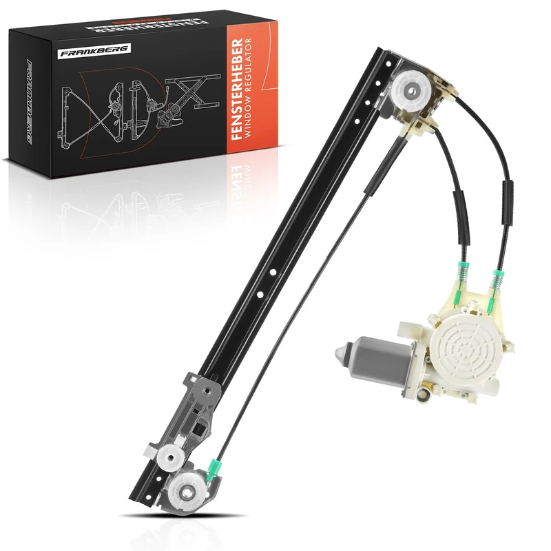Frankberg Window Regulator with Motor Rear Right Compatible with 5 Series E39 520 523 525 528 530 535 540 M5 Saloon Estate 1995-1998 51358159836