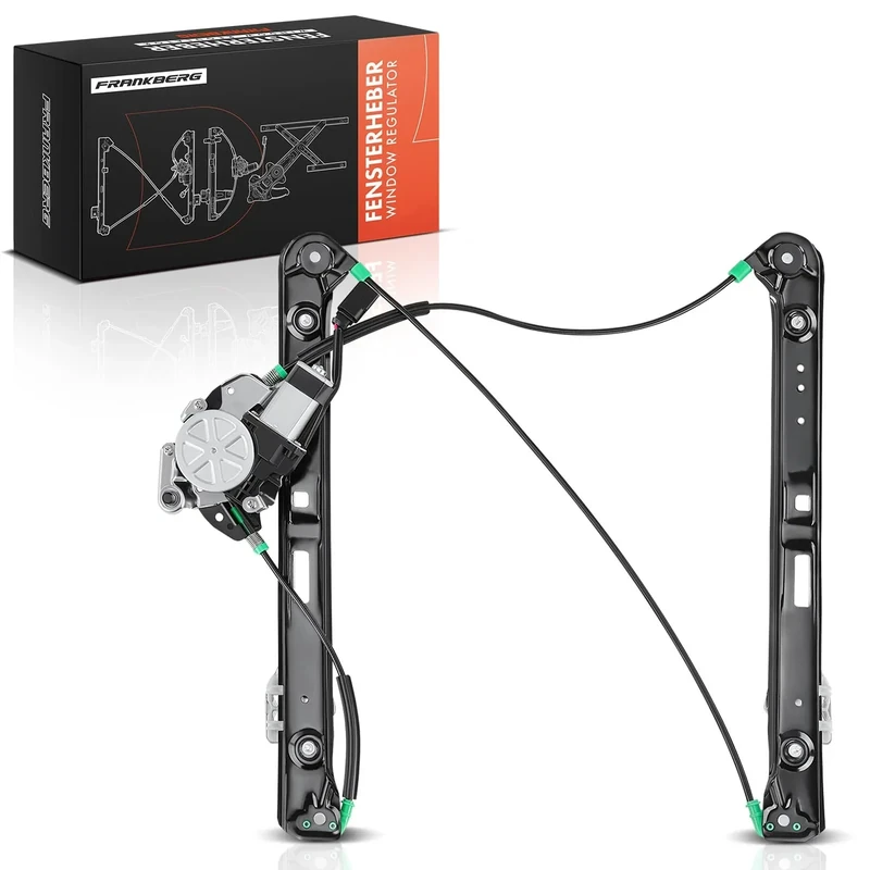 Frankberg Window Regulator with Motor Front Right Compatible with 3 Series E46 316 318 320 323 325 328 330 1998-2005 51337020660