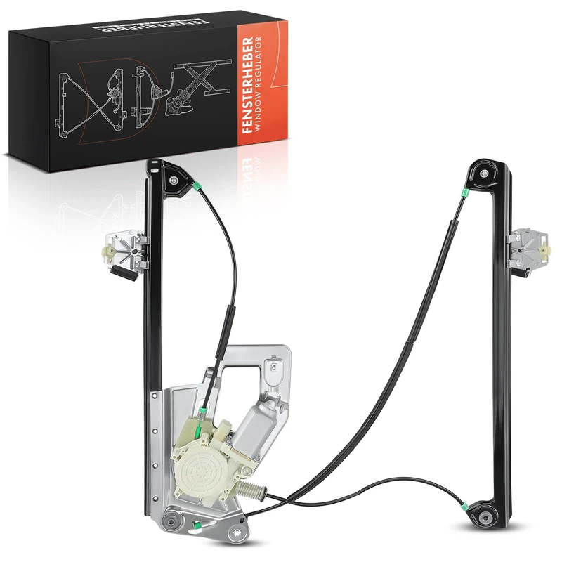 Frankberg Electric Window Regulator with Electric Motor Front Right Compatible with 5 Series E39 Saloon Estate 1995-2004 51338252394