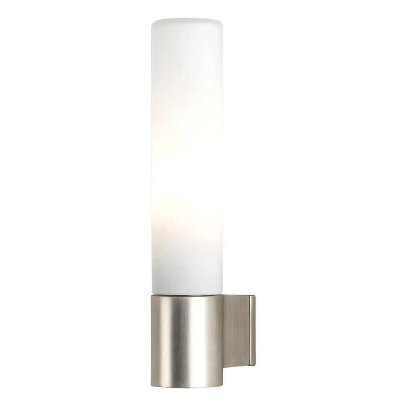 Astro Bari Bathroom Wall Light - IP44 Rated - (Matt Nickel), G9 Lamp, Designed in Britain - 1047004 - 3 Years Guarantee