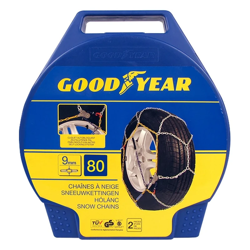 Goodyear 820053 Car Snow Chains - Image 1