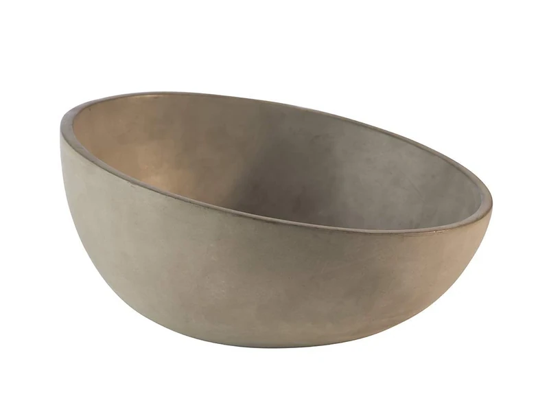 APS Element Concrete Sloping Bowl - 260mm 1.7Ltr - Image 1