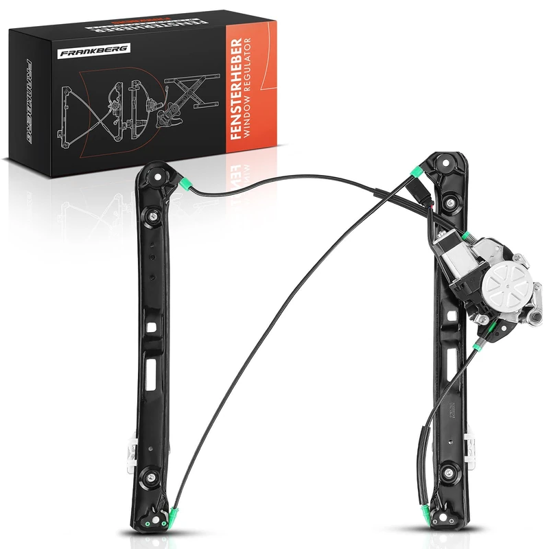 Electric Window Regulator with Motor Front Left Compatible with 3 Series E46 316 323 325 328 330 All Motors 1998-2005 51337020659