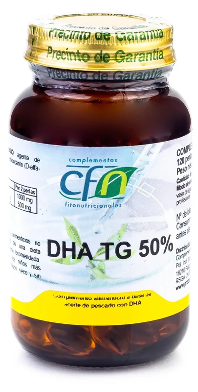 Nutricosmetics - Cfn Dha Tg 50 120 Perlas