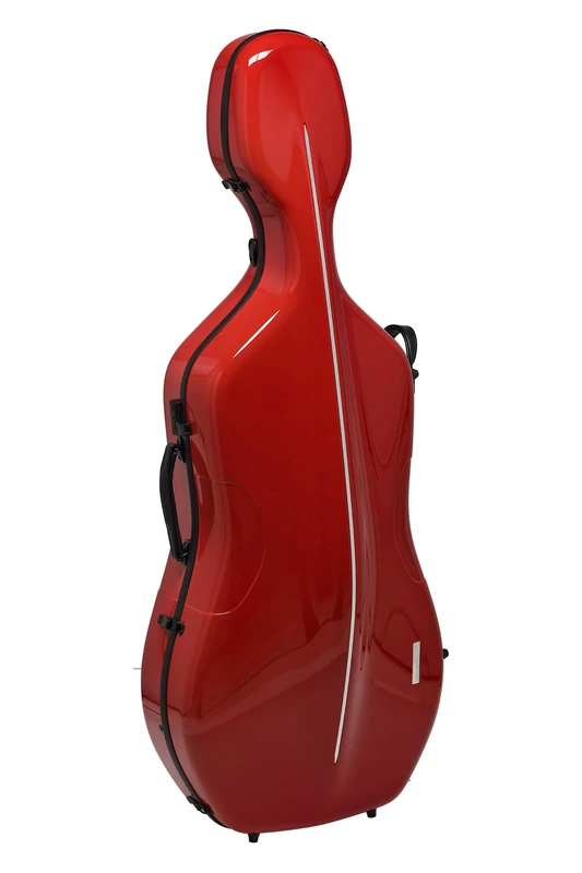 GEWA Cello case Air Red/black Made in Germany, specially developed Thermoplast shell