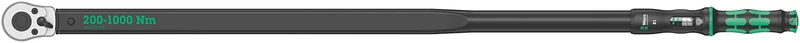 Wera 05075630001 Click E 1 Torque Wrench with Reversible Ratchet, 3/4 Zoll, 200-1000 Nm