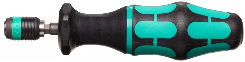 Wera 5074716010 Series 7400 Kraftform Preset Adjustable Torque Screwdriver (0.1-3.0 Rapidaptor Quick Change Chuck 7461 1.2-3.0 1.2 Nm Variable, 1