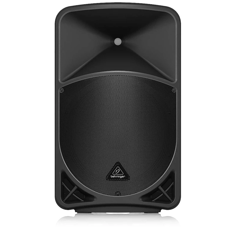 Behringer B15X Eurolive 1000W Powered PA Speaker, Large 15 Inch Active Loud Speaker for DJ Equipment and PA System Gigs, Wireless 3-Channel Digital Mixer, Mounts on standard Speaker Stand units