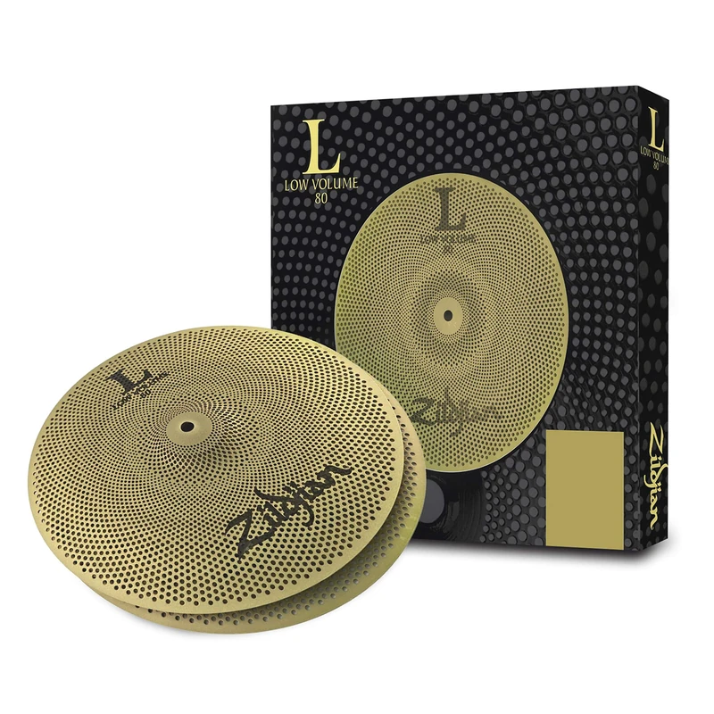 Zildjian 13 inch L80 Low Volume Hi-hat Cymbals