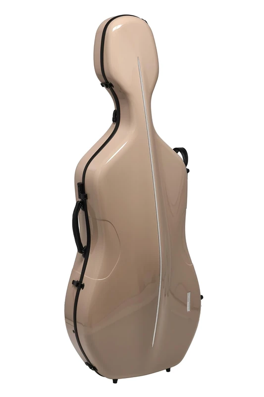 GEWA Cello case Air Beige/black Made in Germany, specially developed Thermoplast shell