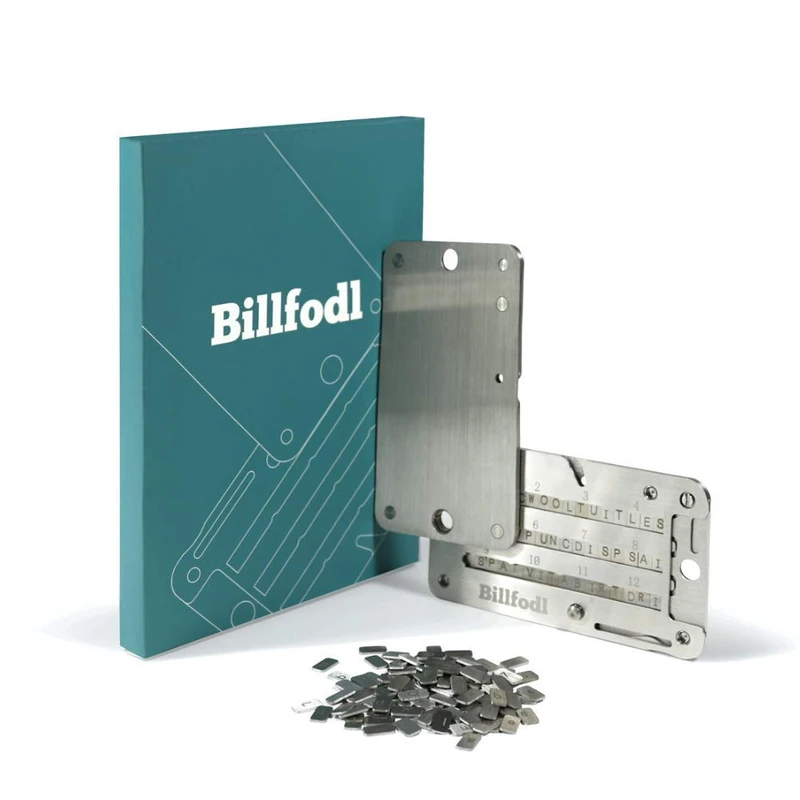 Billfodl Mnemonic Private Key Cold Storage Crypto Wallet