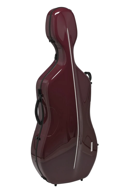 GEWA Cello case Air Purple/black Made in Germany, specially developed Thermoplast shell