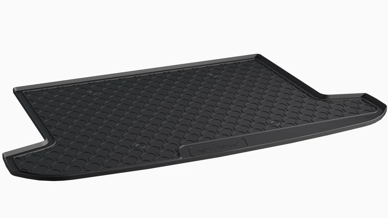 Gledring 1351 Rubbasol (Rubber) Trunk mat (Upper floor), Black, 7.5 cm*117.0 cm*38.5 cm