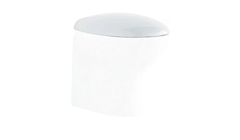 Pozzi Ginori 51761000 Egg 51761 Thermoset Seat Slowed Down, White