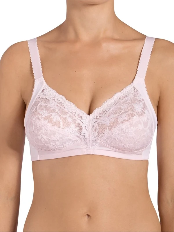Triumph 10135874 Delicate Doreen Non-Wired Full Cup Bra - 10135874 Primrose Pink - Image 1