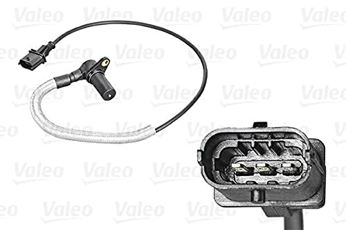 VALEO 254082 Sensor crankshaft pulse Number of pins: 3 Plug Type: OVAL With cable: YES Probe length [mm]: 38 Sensor technology: INDUCTIVE - Image 1