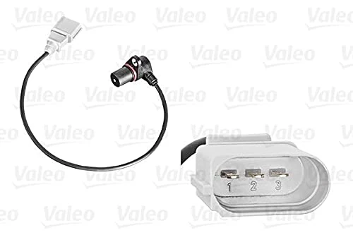 VALEO 254101 Sensor, crankshaft pulse Number of Pins: 3 pins Plug Type: D SHAPE With cable: YES Probe length: 24 mm Sensor technology: INDUCTIVE