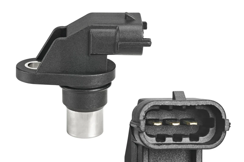 VALEO 253817 Sensor, camshaft position Number of Pins: 3 pins Plug Type: OVAL Sensor Technology: HALL With cable: NO Probe length: 24 mm - Image 1