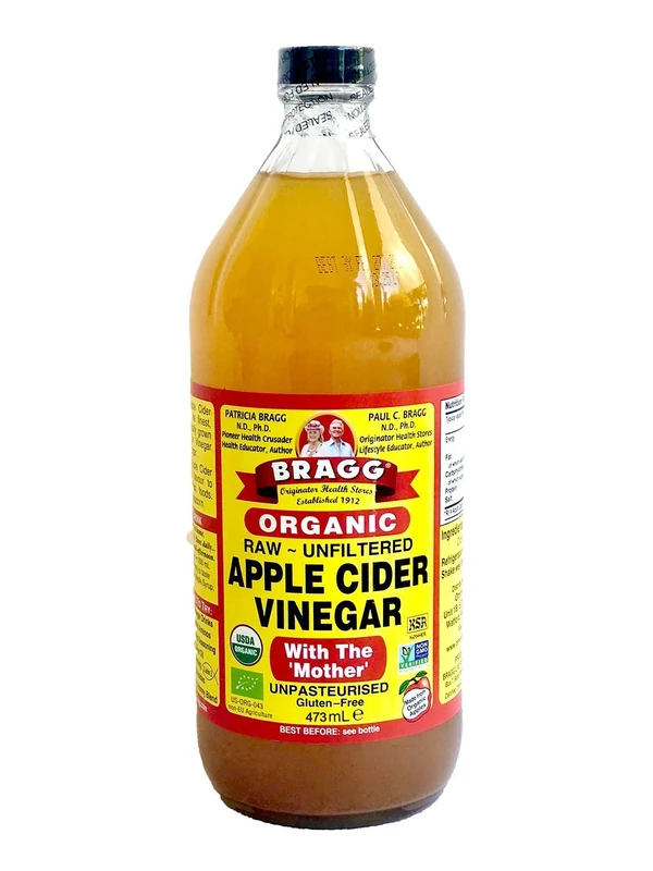 Bragg Organic Apple Cider Vinegar, 473 ml, Lot of 2